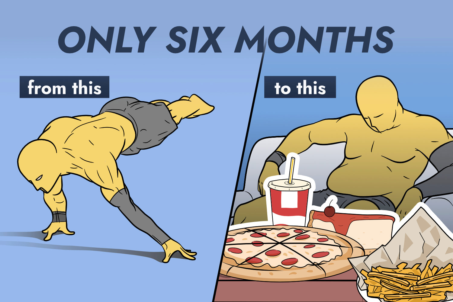 What eating junk food every day does to your calisthenics gains