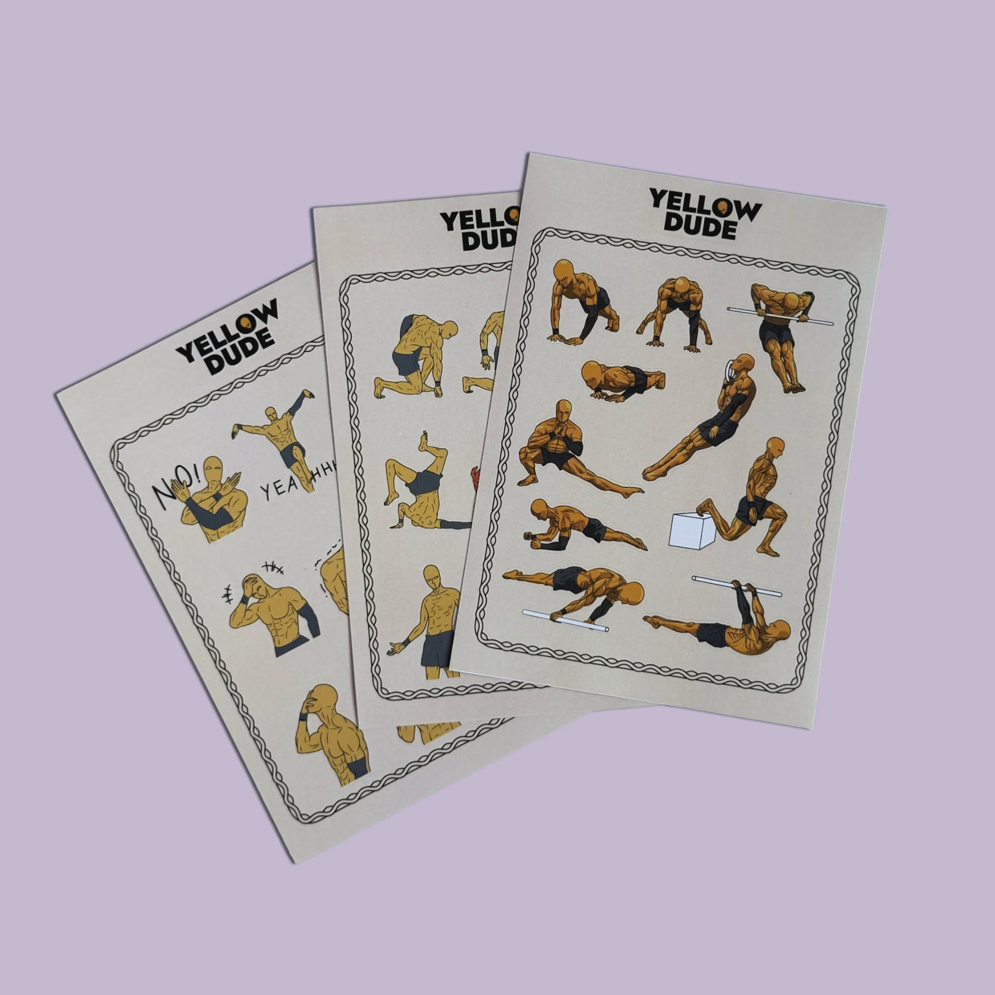 Sticker Sheet Bundle (Grind, Mood, Motion)