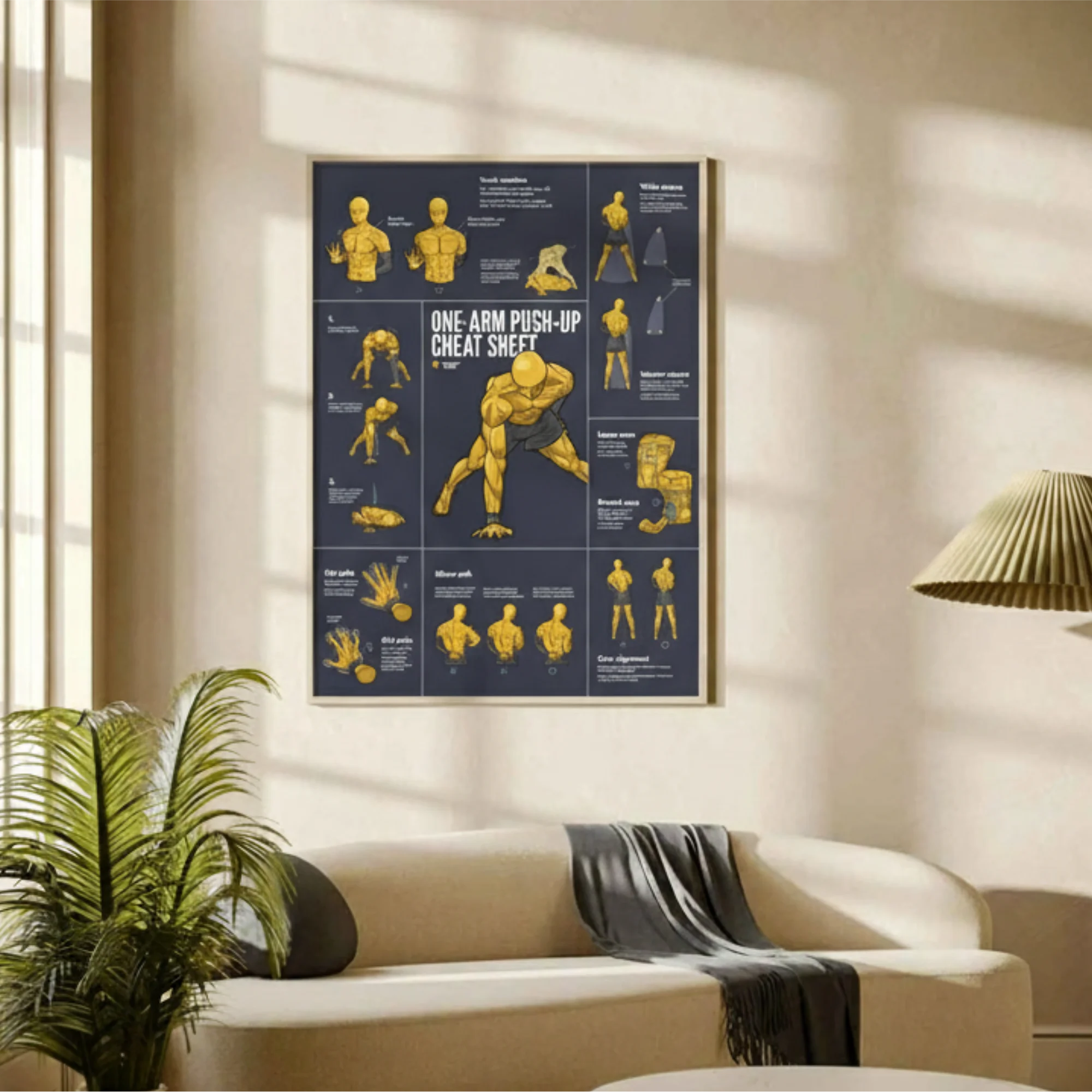 One-Arm Push-up Cheat Sheet