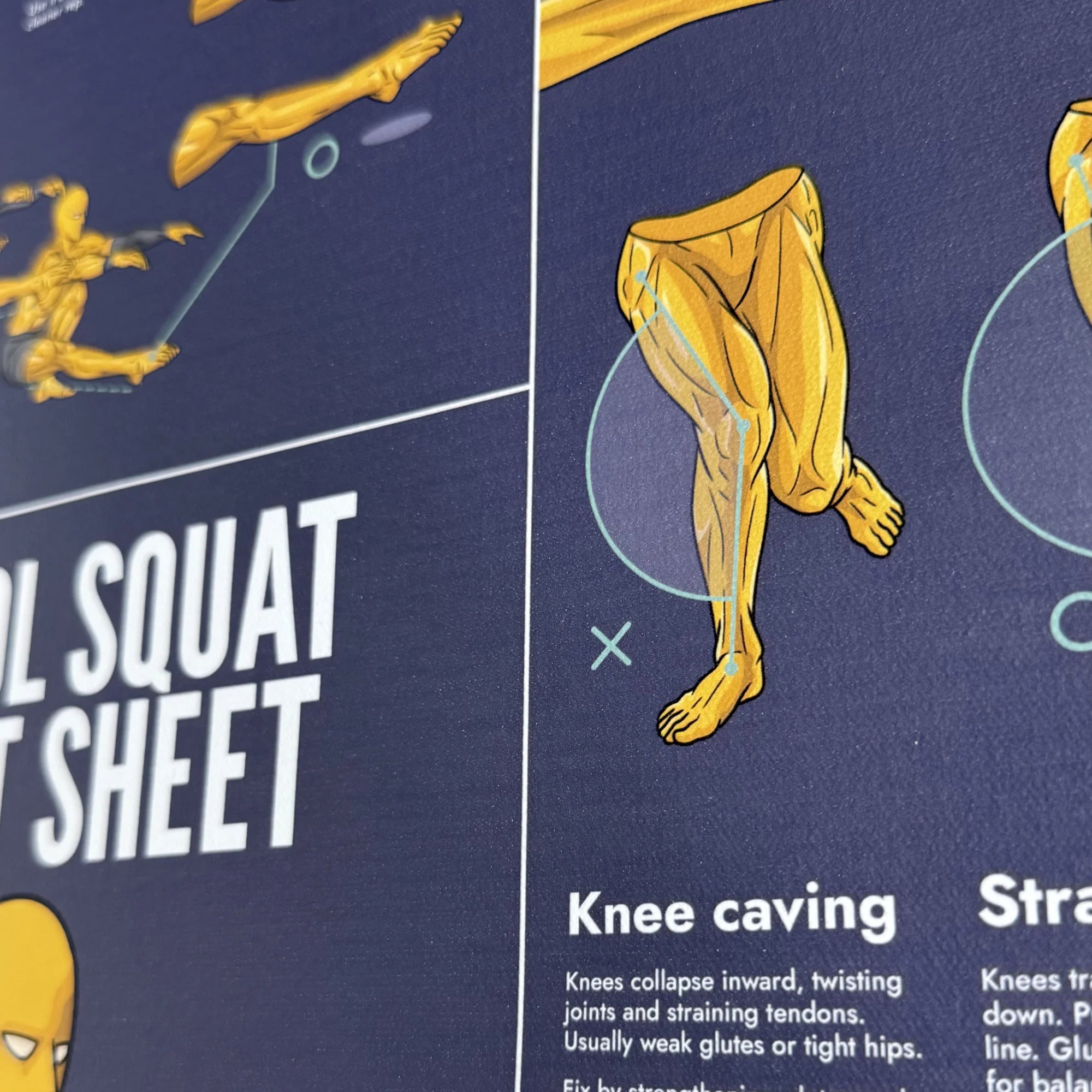 Pistol Squat Cheat Sheet