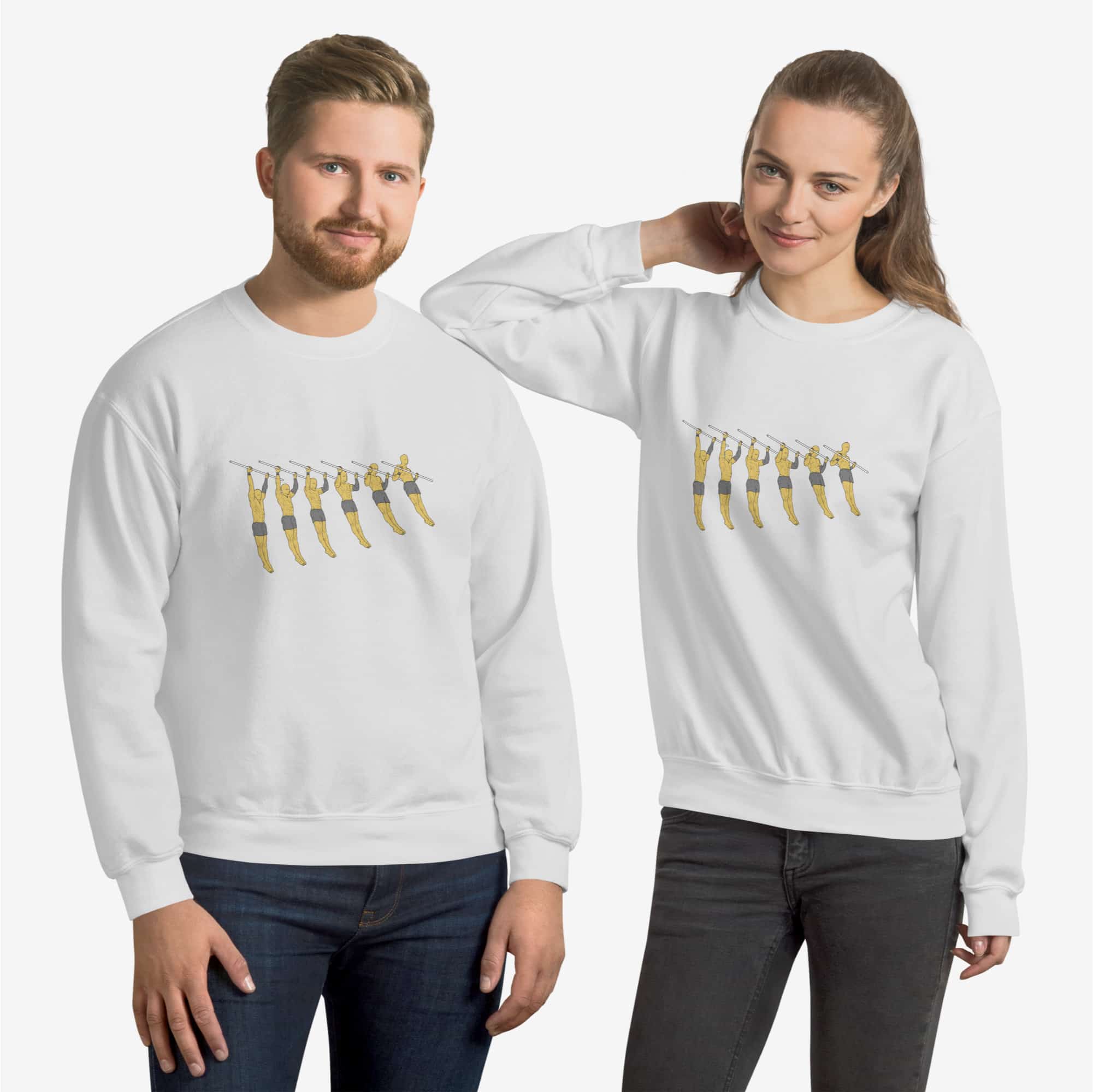 Pull-ups for Life | Unisex eco sweatshirt